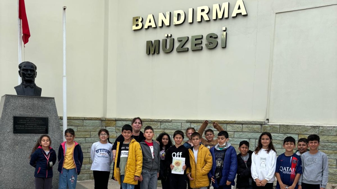 Atatürk İlkokulu Bandırma Kuşcenneti Milli Parkı ve Bandırma Müzesi gezisi